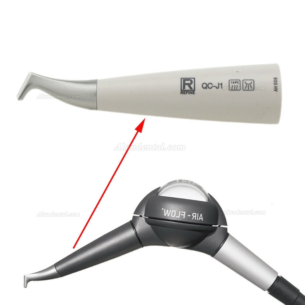 Dental Air Prophy Nozzle Fit EMS Handy 2+ Polisher Handpiece 120° Head Polishing